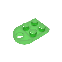 GDS-846 - Plate Special 3 x 2 with Hole