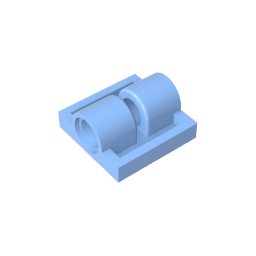 GDS-847 - Plate Special 2 x 2 with 2 Pin Holes