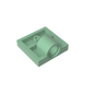 GDS-848 - Plate Special 2 x 2 with 1 Pin Hole [Complete Underside Rib]