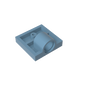 GDS-848 - Plate Special 2 x 2 with 1 Pin Hole [Complete Underside Rib]