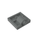 GDS-848 - Plate Special 2 x 2 with 1 Pin Hole [Complete Underside Rib]