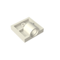 GDS-848 - Plate Special 2 x 2 with 1 Pin Hole [Complete Underside Rib]