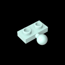 GDS-849 - Plate Special 1 x 2 with 5.9mm Centre Side Towball