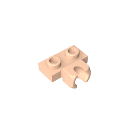 GDS-850 - Plate Special 1 x 2 5.9mm Centre Side Cup