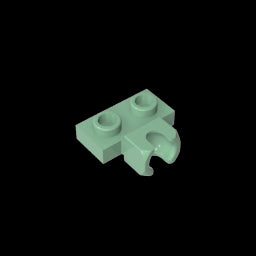GDS-850 - Plate Special 1 x 2 5.9mm Centre Side Cup