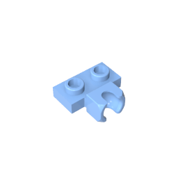 GDS-850 - Plate Special 1 x 2 5.9mm Centre Side Cup