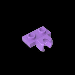 GDS-850 - Plate Special 1 x 2 5.9mm Centre Side Cup