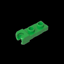 GDS-851 - Plate Special 1 x 2 5.9mm End Cup