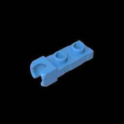 GDS-851 - Plate Special 1 x 2 5.9mm End Cup