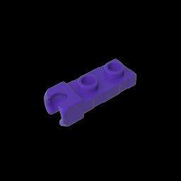 GDS-851 - Plate Special 1 x 2 5.9mm End Cup