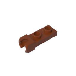 GDS-851 - Plate Special 1 x 2 5.9mm End Cup