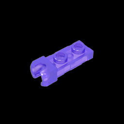 GDS-851 - Plate Special 1 x 2 5.9mm End Cup