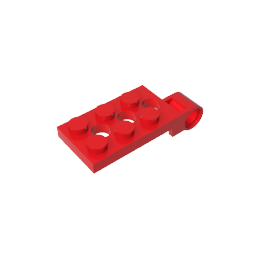GDS-853 - Hinge Plate 2 x 4 with Pin Hole - Top
