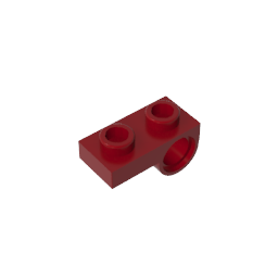 GDS-854 - Plate Special 1 x 2 with Pin Hole