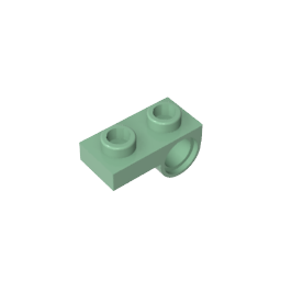 GDS-854 - Plate Special 1 x 2 with Pin Hole