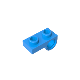 GDS-854 - Plate Special 1 x 2 with Pin Hole