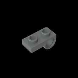 GDS-854 - Plate Special 1 x 2 with Pin Hole