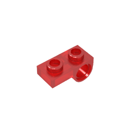 GDS-854 - Plate Special 1 x 2 with Pin Hole