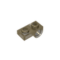 GDS-854 - Plate Special 1 x 2 with Pin Hole