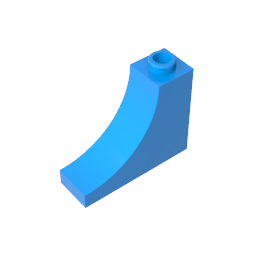 GDS-857 - Brick Arch 1 x 3 x 2 Inverted [Inside Bow]