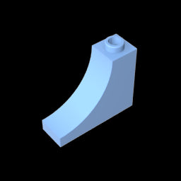 GDS-857 - Brick Arch 1 x 3 x 2 Inverted [Inside Bow]