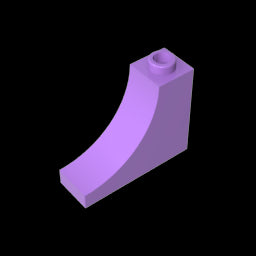 GDS-857 - Brick Arch 1 x 3 x 2 Inverted [Inside Bow]