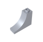 GDS-857 - Brick Arch 1 x 3 x 2 Inverted [Inside Bow]