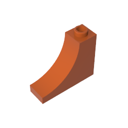 GDS-857 - Brick Arch 1 x 3 x 2 Inverted [Inside Bow]