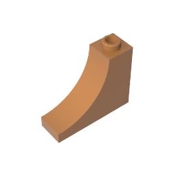 GDS-857 - Brick Arch 1 x 3 x 2 Inverted [Inside Bow]