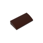 GDS-859 - Slope Brick Curved 2 x 4 x 2/3 No Studs, with Bottom Tubes