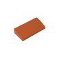 GDS-859 - Slope Brick Curved 2 x 4 x 2/3 No Studs, with Bottom Tubes