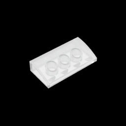 GDS-859 - Slope Brick Curved 2 x 4 x 2/3 No Studs, with Bottom Tubes