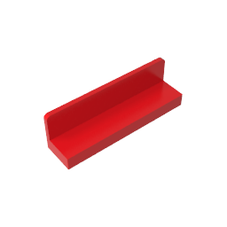 GDS-861 - Panel 1 x 4 x 1 with Rounded Corners [Thin Wall]