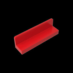 GDS-861 - Panel 1 x 4 x 1 with Rounded Corners [Thin Wall]