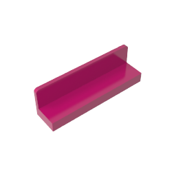 GDS-861 - Panel 1 x 4 x 1 with Rounded Corners [Thin Wall]