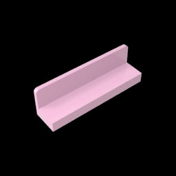 GDS-861 - Panel 1 x 4 x 1 with Rounded Corners [Thin Wall]
