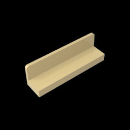 GDS-861 - Panel 1 x 4 x 1 with Rounded Corners [Thin Wall]