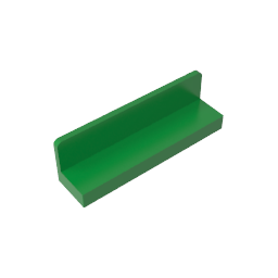 GDS-861 - Panel 1 x 4 x 1 with Rounded Corners [Thin Wall]