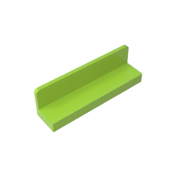 GDS-861 - Panel 1 x 4 x 1 with Rounded Corners [Thin Wall]