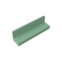 GDS-861 - Panel 1 x 4 x 1 with Rounded Corners [Thin Wall]