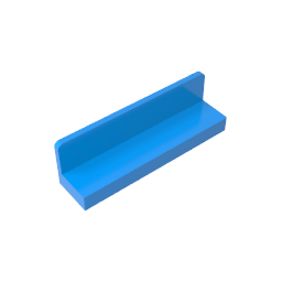 GDS-861 - Panel 1 x 4 x 1 with Rounded Corners [Thin Wall]