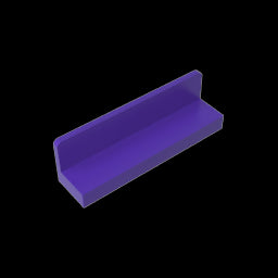 GDS-861 - Panel 1 x 4 x 1 with Rounded Corners [Thin Wall]