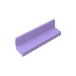 GDS-861 - Panel 1 x 4 x 1 with Rounded Corners [Thin Wall]