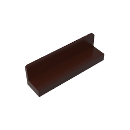 GDS-861 - Panel 1 x 4 x 1 with Rounded Corners [Thin Wall]