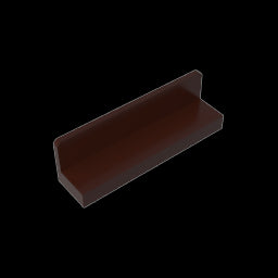 GDS-861 - Panel 1 x 4 x 1 with Rounded Corners [Thin Wall]