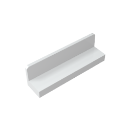 GDS-861 - Panel 1 x 4 x 1 with Rounded Corners [Thin Wall]