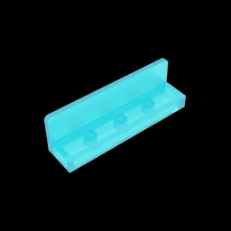 GDS-861 - Panel 1 x 4 x 1 with Rounded Corners [Thin Wall]
