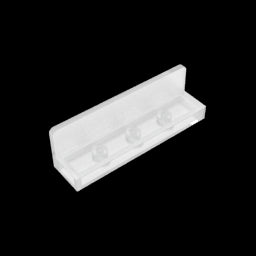 GDS-861 - Panel 1 x 4 x 1 with Rounded Corners [Thin Wall]