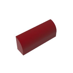GDS-863 - Brick Curved 1 x 4 x 1 1/3 No Studs, Curved Top