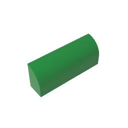 GDS-863 - Brick Curved 1 x 4 x 1 1/3 No Studs, Curved Top